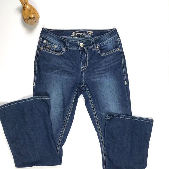 Seven7 Denim - 7 Seven Flare Jeans Size 12
